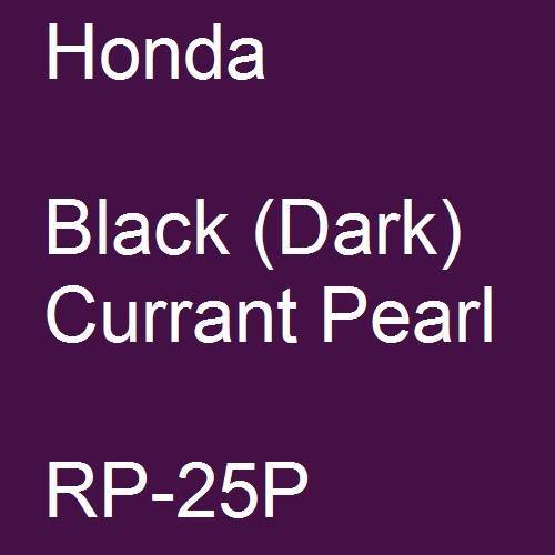 Honda, Black (Dark) Currant Pearl, RP-25P.